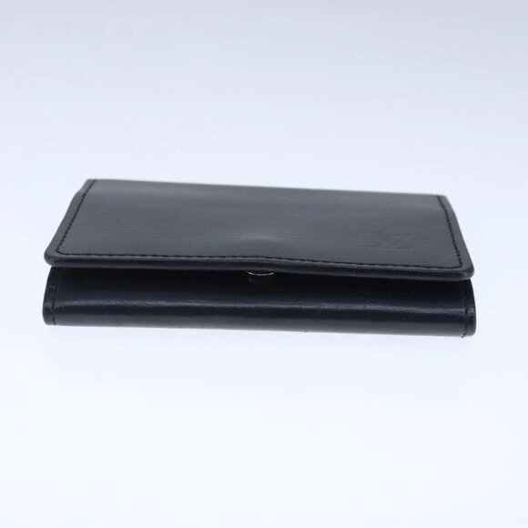 LOUIS VUITTON Epi Envelope Carte de Visite Card Case Black M60652 Auth ar13000 - Picture 7 of 16